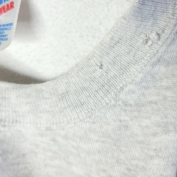 Water Buffalo State Sweatshirt Vintage 90s Bear Gulch Spring Migration Mens - Picture 4 of 6